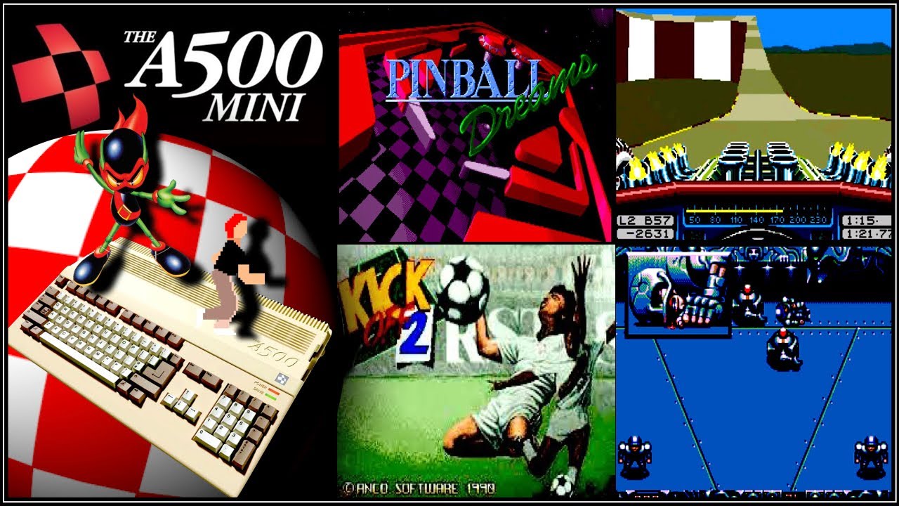 AMIGA 500 MINI | D&eacute;couverte des 25 jeux [LET&rsquo;S PLAY FR]