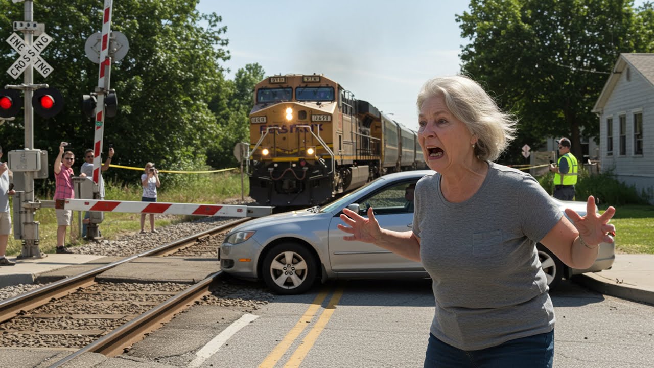 HOA Karen Parked Across Train Crossing, 3 Minutes Later I Arrived Driving the Evac Engine