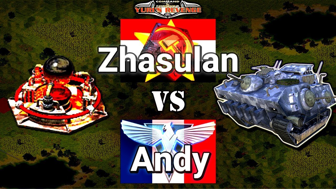 Iron Curtain vs Battle Fortress - Allied vs Soviet 1 vs 1 Pro Match - Red Alert 2 Yuri's Revenge