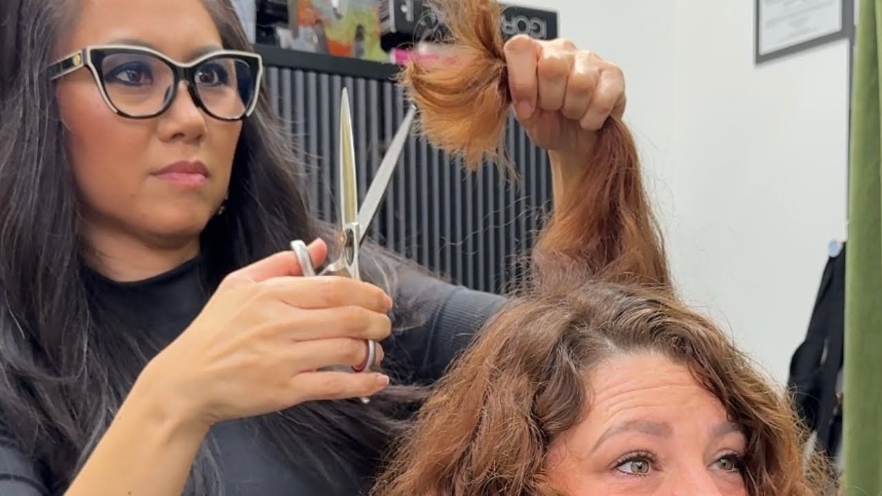 Curly Haircut (my process)