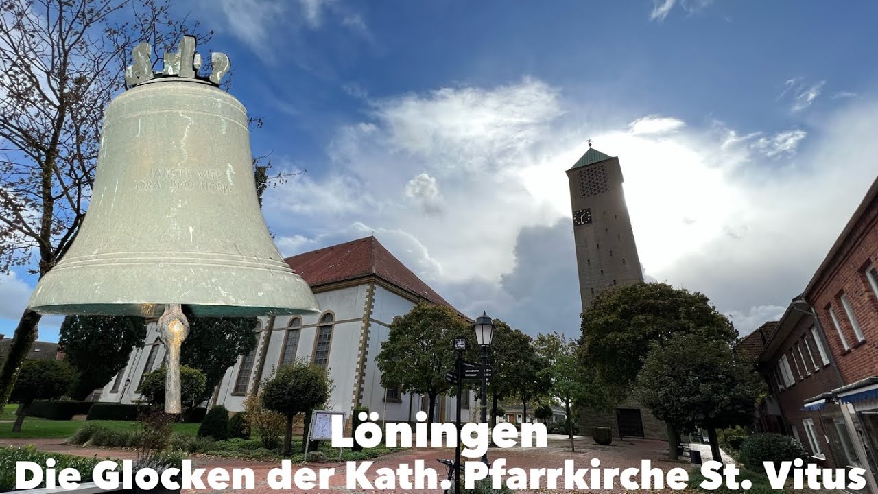 Löningen I Kath. Pfarrkirche St. Vitus I Geläutepräsentation der Glocken