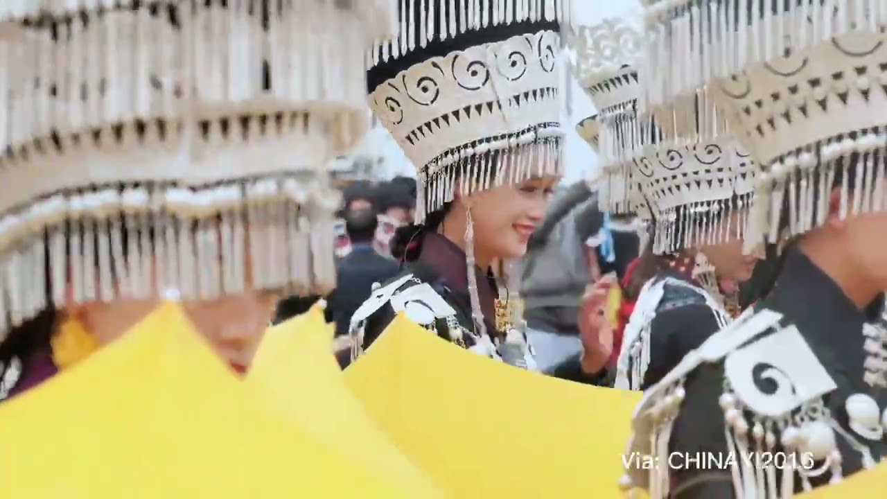 The traditional #costumes of the Yi people are so amazing