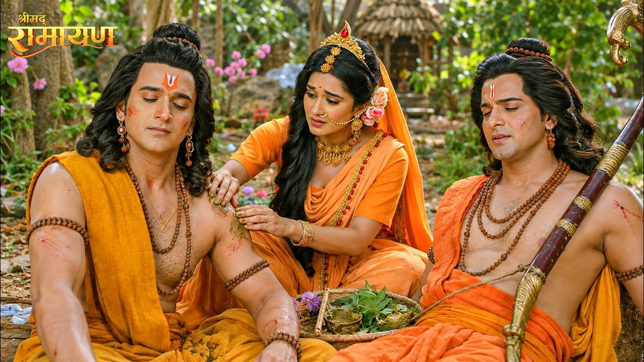 राम और सीता जी के बीच तीर धनुष युद्ध || Shrimad Ramayan || FULL EPISODE || #ramayan