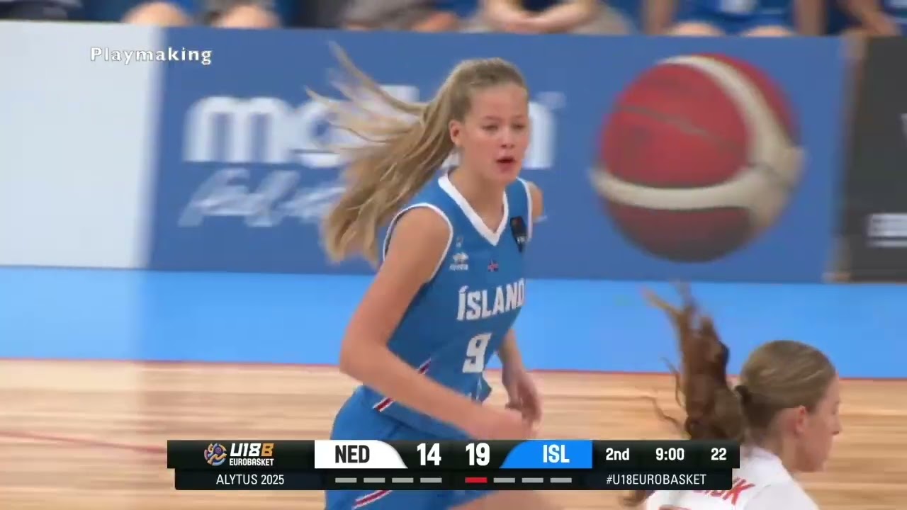 Arndis Matthiasardottir - 2025-26 Mid season Highlights (5ft10 SF/PF/SG, Class of 2026)