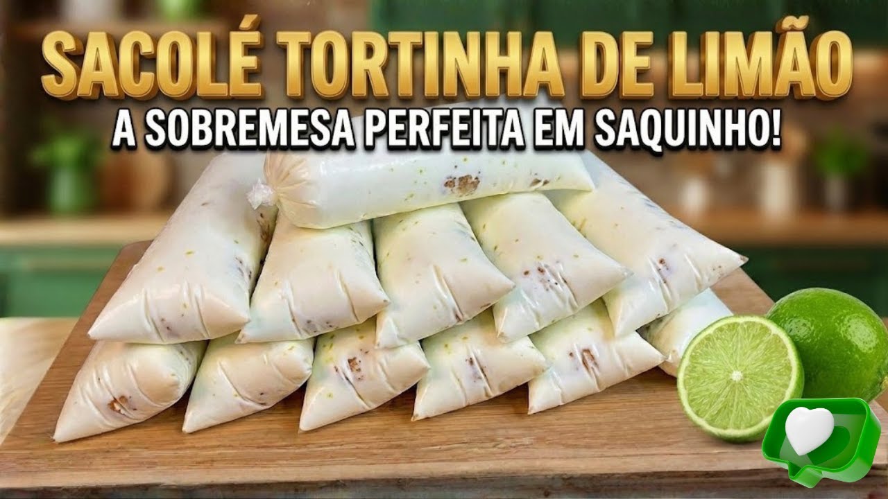 GELADINHO TORTINHA DE LIMÃO ULTRA ECONÔMICO: Sem Leite Condensado e Sem Creme de Leite! 🍋🍦
