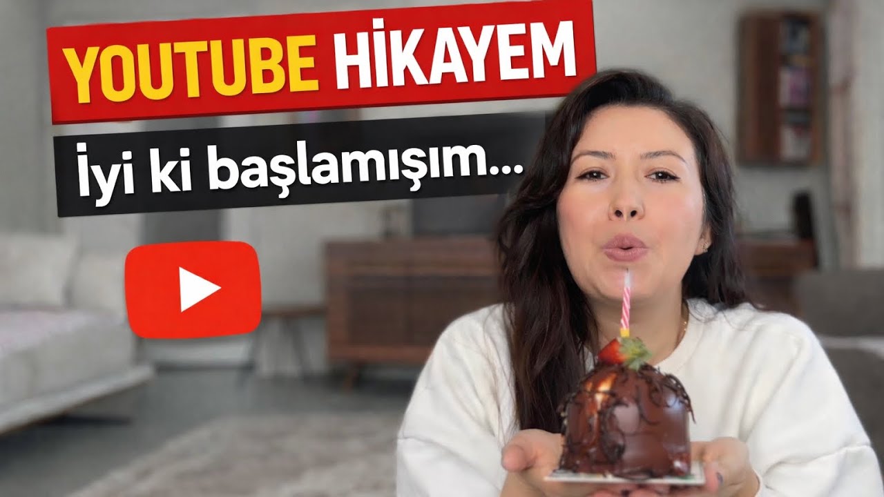 1 Yıldır Buradayım 🤍 | YouTube Hikayem + Günlük Vlog