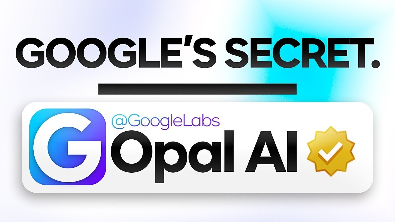 BREAKING: Google Opal: New FREE AI Super Agent!
