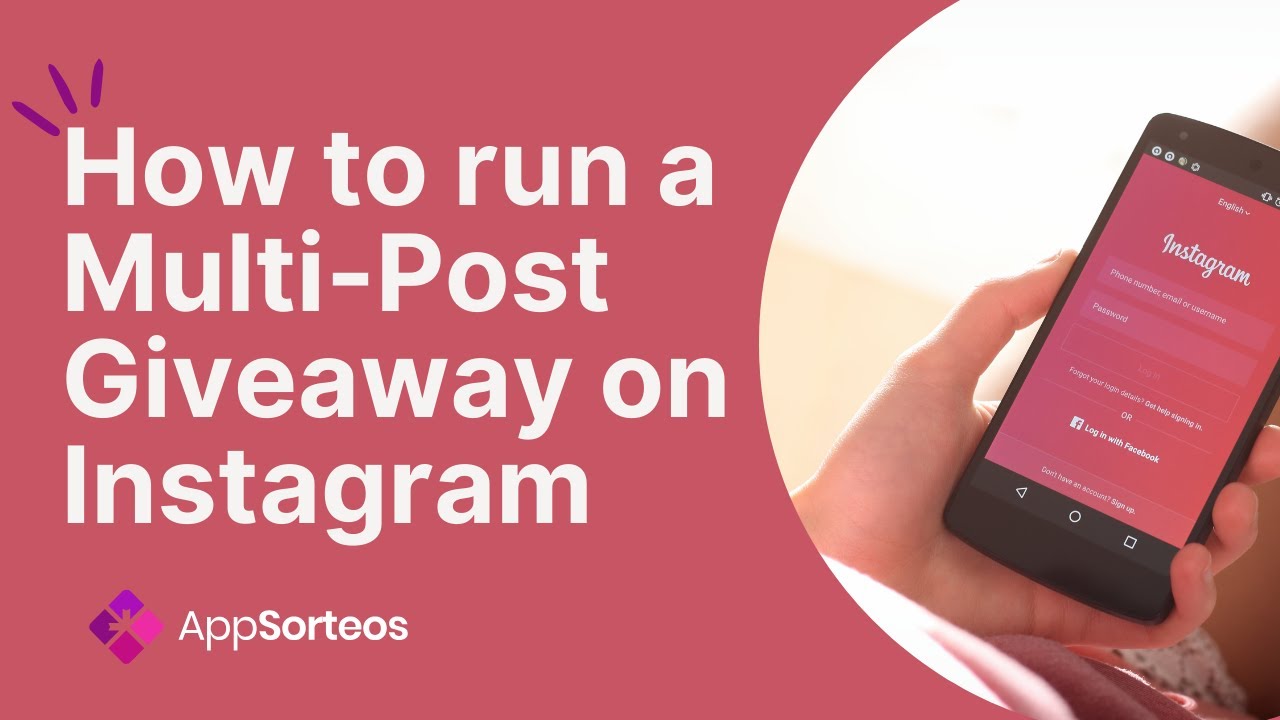 How to run a Multi-post Giveaway on Instagram