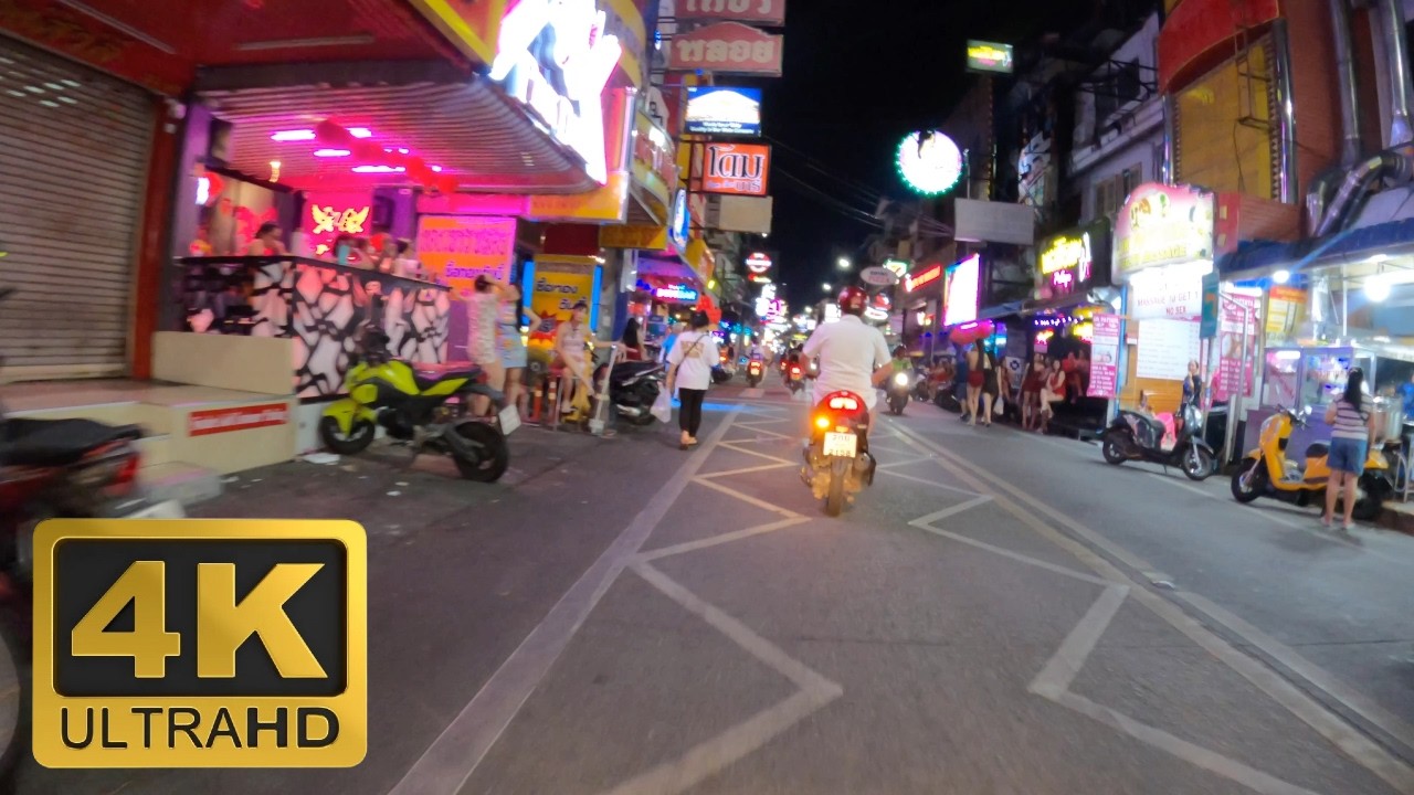 Soi Buakhao Pattaya Night Drive | 4K UHD