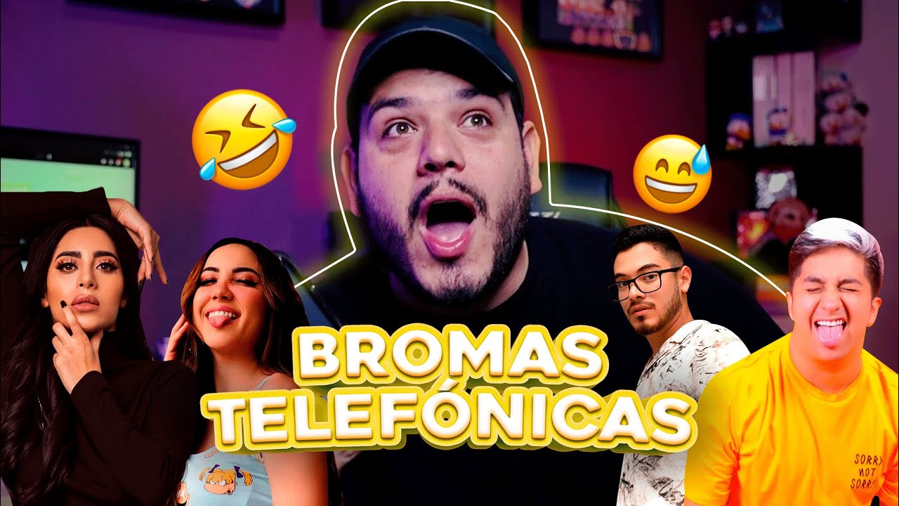 BROMAS telefónicas a mis amigos ☎️ 😈 ¡Me van a odiar! 😱