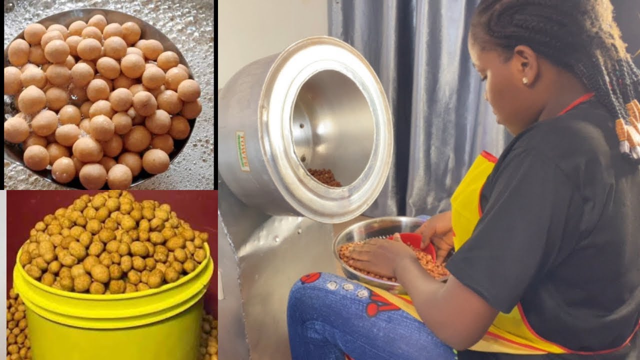 A-Z OF MAKING MACHINE COATED PEANUT BURGER