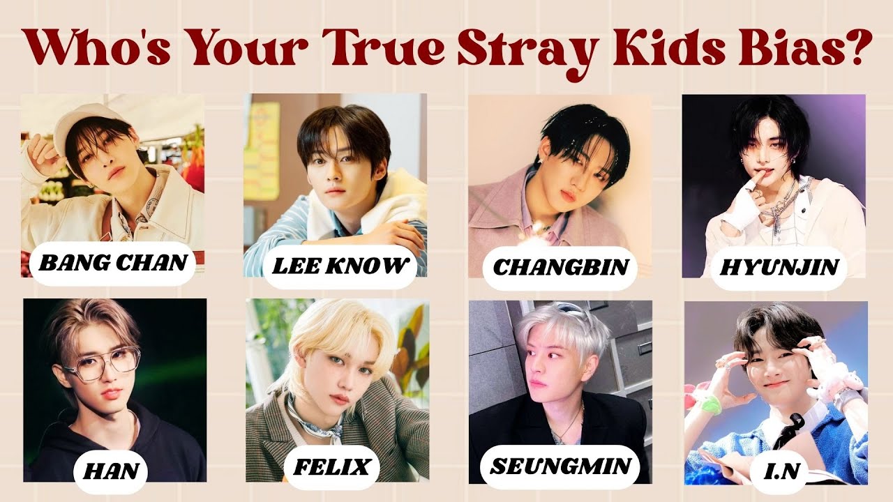Who's Your True Stray Kids Bias? 💖| KPOP -Fun Quiz |  #kpop #straykids #korea #southkorea #seoul