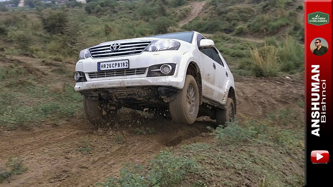 Fortuner, Pajero Sport, Isuzu V-Cross: Monsoon Offroading July 2018