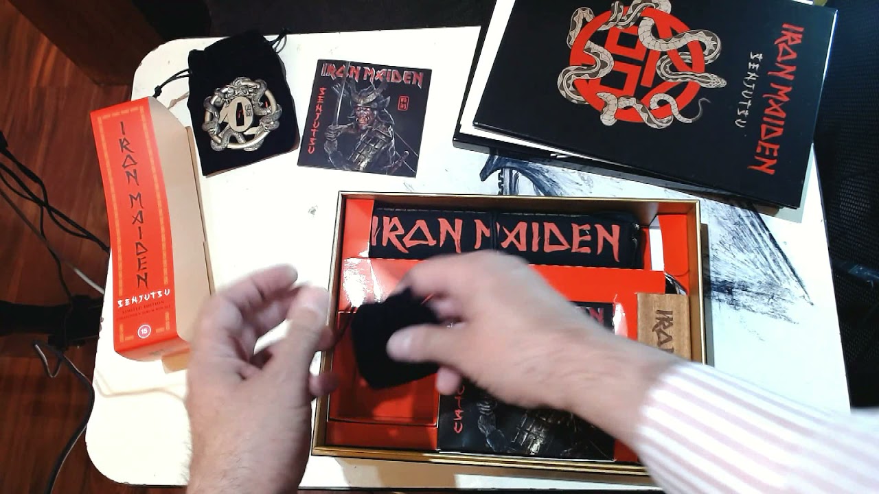 [UNBOXING] Fan Club Exclusive Limited Edition Collectors Box #1168 – Iron Maiden - Senjutsu
