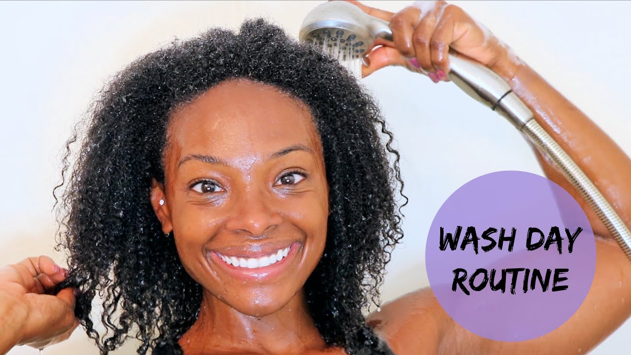 WASH DAY ROUTINE | STRAIGHT TO CURLY