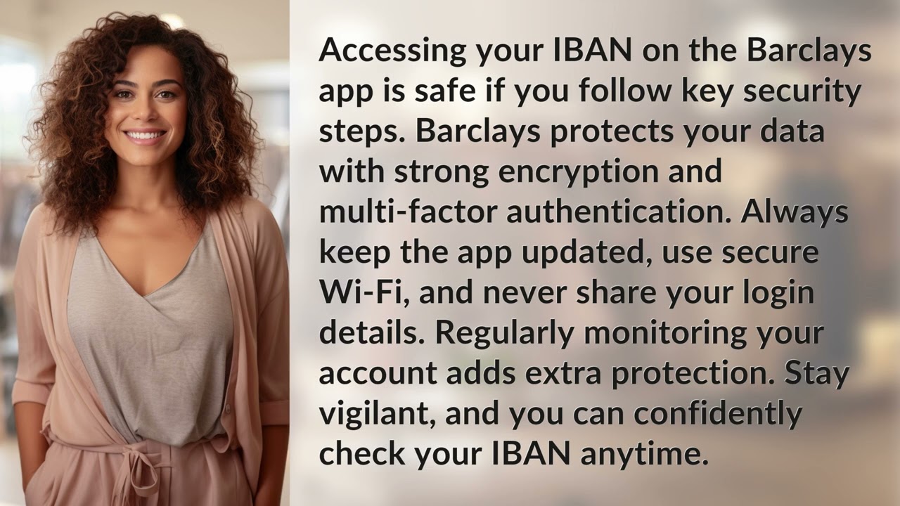 Is Accessing Your IBAN on Barclays Mobile App Safe?