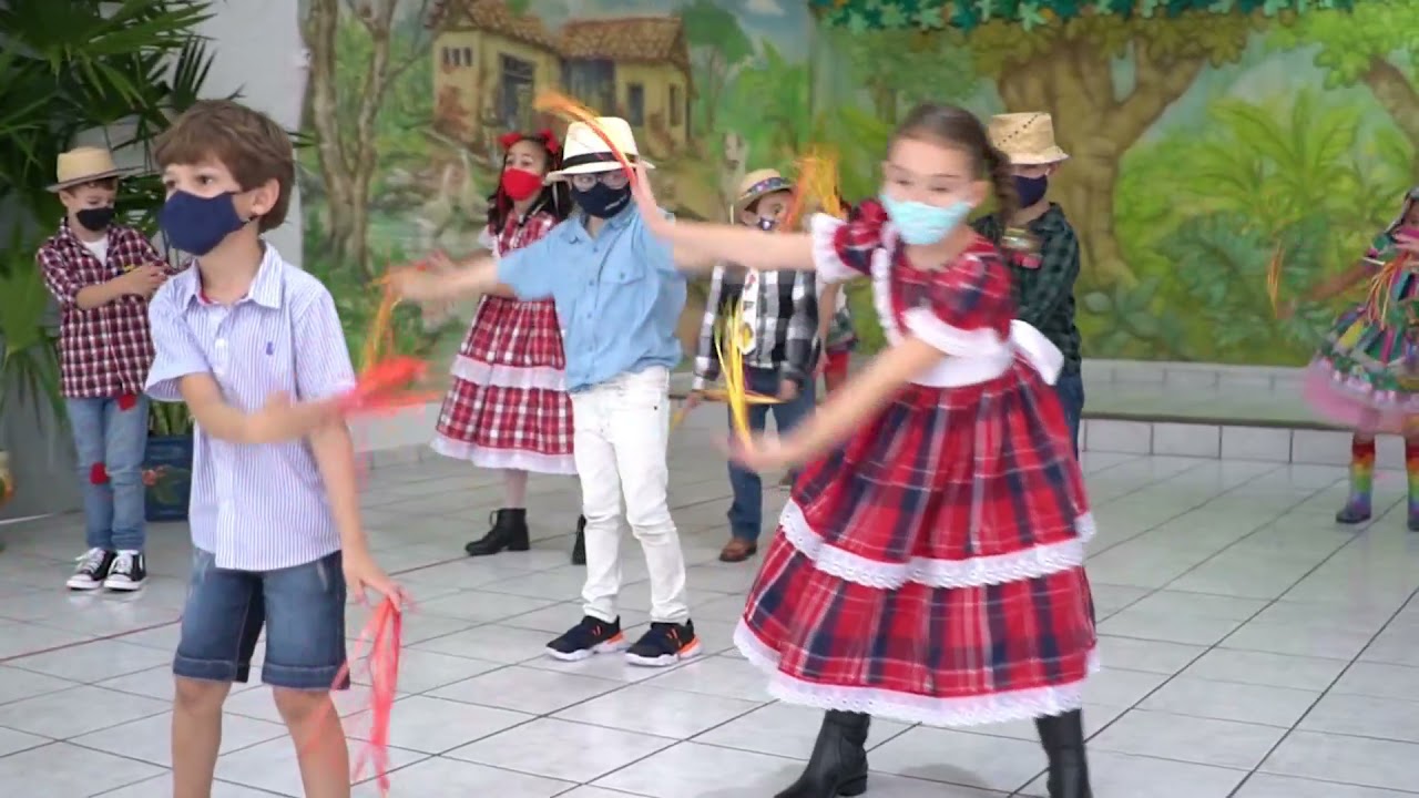 Festa junina Escola Rui Barbosa - 1º ano (Fogaréu)
