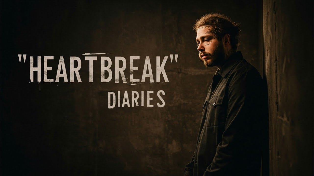 Post Malone - Heartbreak Diaries _💔(Soul-baring,Sad song lyrics video 2025)