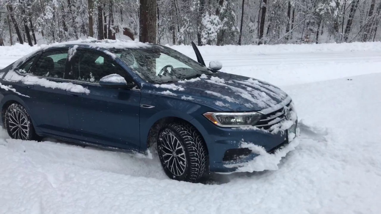 Jetta 2019 против снежной бури!!!!