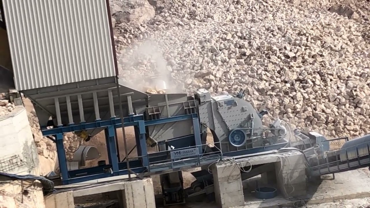 YINMAK 450-500 Ton Hour Stationary Crushing and Screening Plant Sabit Kırma ve Eleme Tesisi