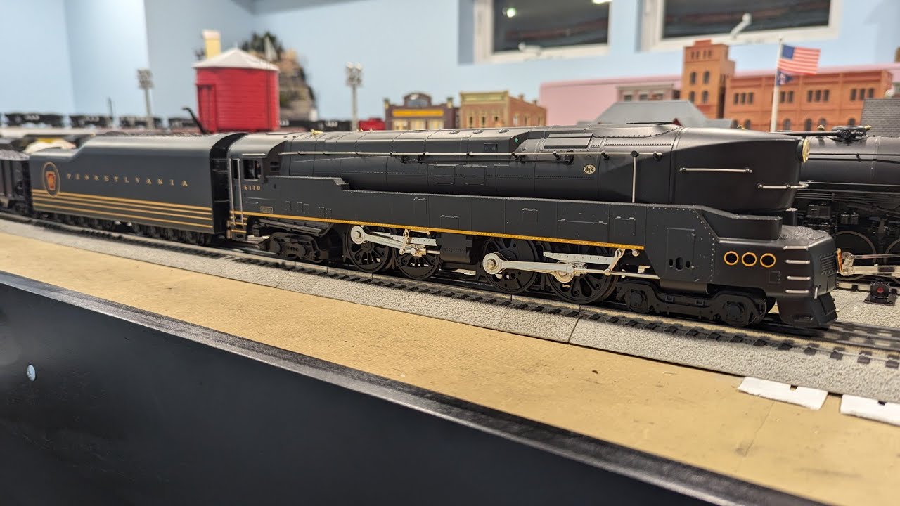 MTH PRR T1 UPGRADE Proto Sound 3 w/Whistle Steam
