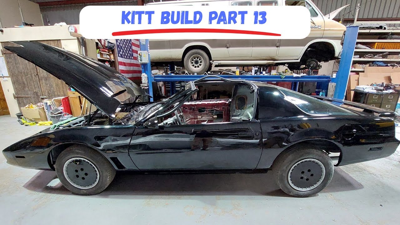 Kitt Build Project Part 13 - He's Back From the Paint Shop
