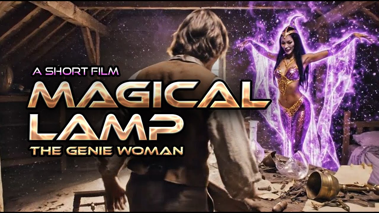 Magical Lamp: The Genie Woman | Fantasy Short Film #aimade #genie #magical #movie #newmovie