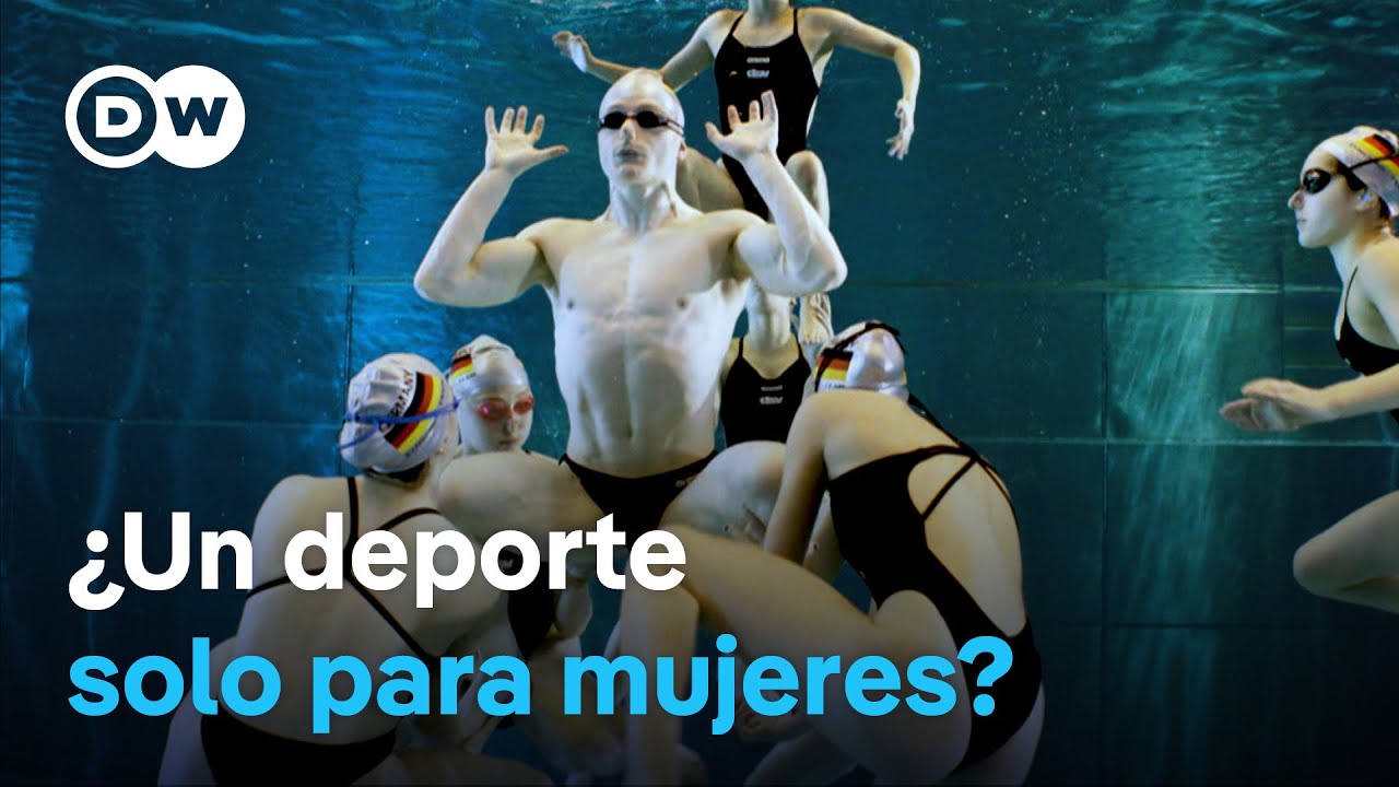 Los hombres también nadan al ritmo de la música