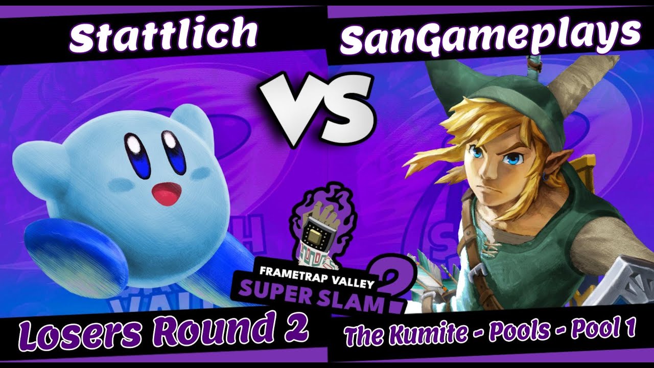 FrameTrap Valley Super Slam 2 - STATTLICH (KIRBY) Vs. SANGAMEPLAYS (LINK) - SINGLES POOL 1 - SSBU