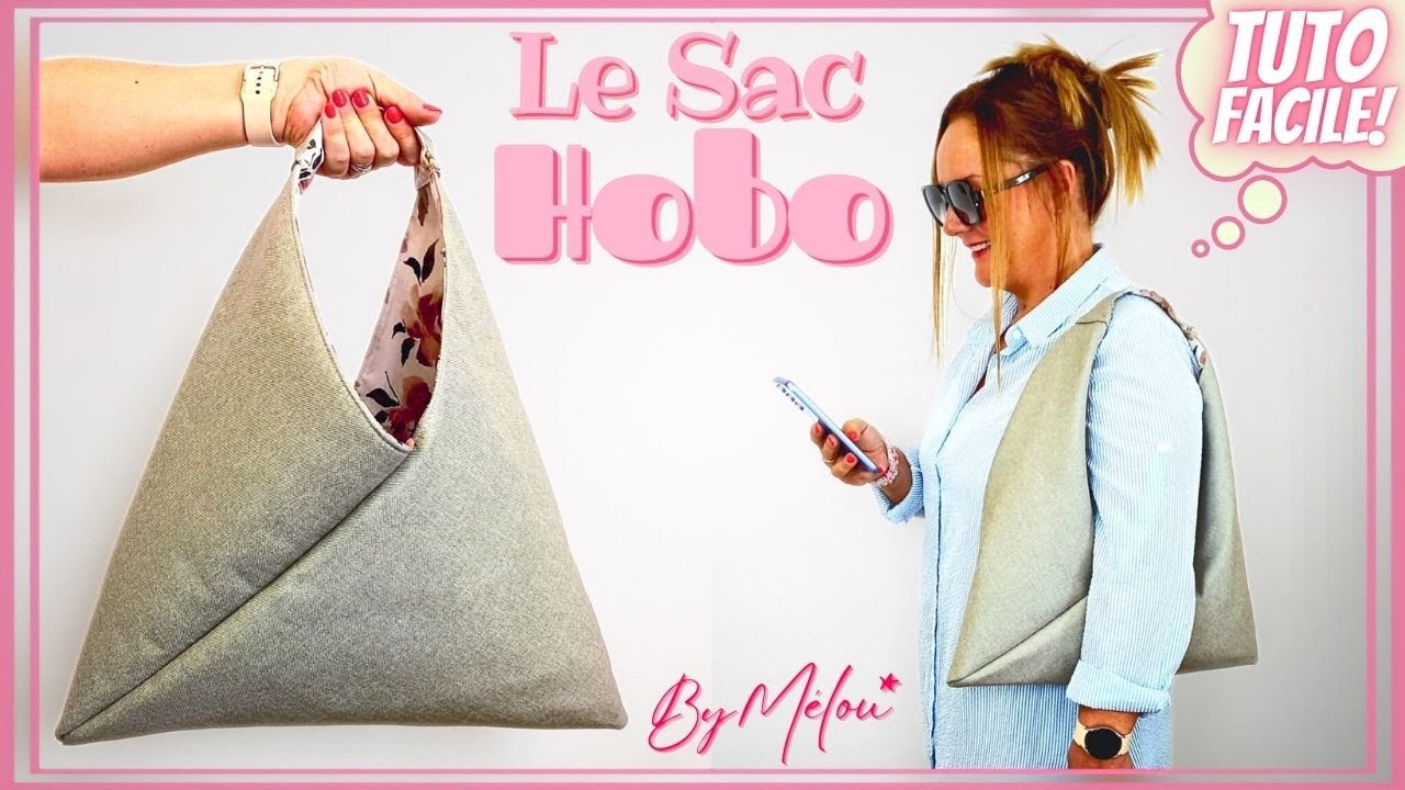 🎀Простой мастер-класс #Сделай сам🎀Сшейте сумку #HOBO шаг за шагом 🥰