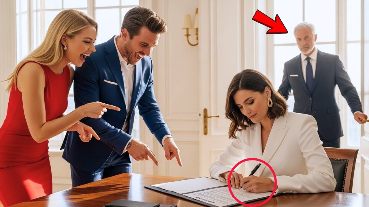 She Quietly Signed The Divorce Papers &mdash; No One Knew Her Billionaire Father Was Secretly Watching Fro