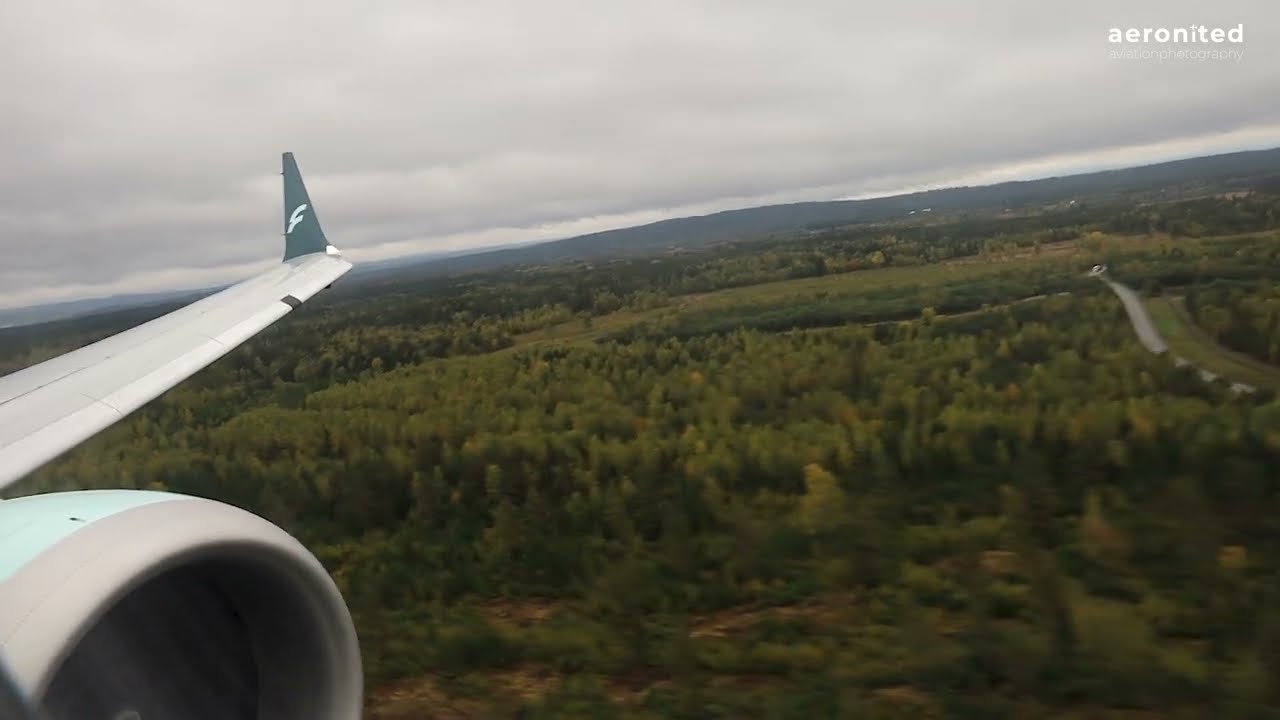 Flyr: NORWAY'S NEW AIRLINE | Landing at Oslo | Boeing 737 MAX 8