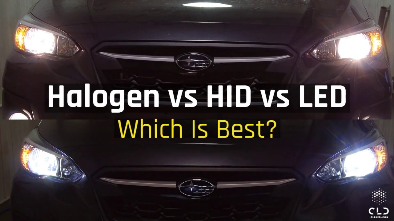 Halogen vs HID vs LED: Which Is Best