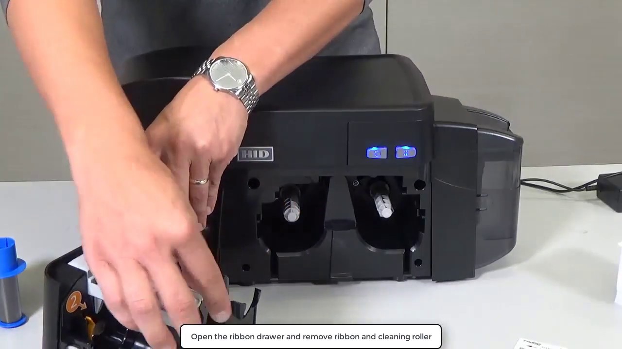 FARGO DTC1500 How to Do A Routine Printer Cleaning