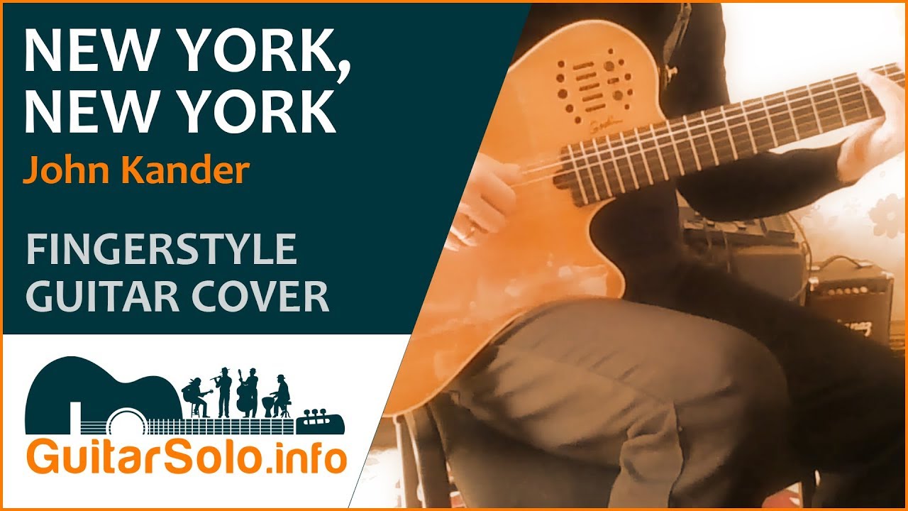 New York, New York на гитаре. Ноты и табы