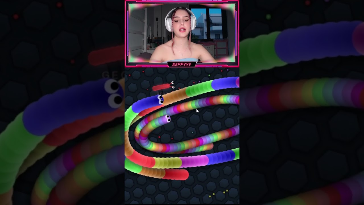 &Nu;&Omicron;&Mu;&Iota;&Zeta;&Alpha; &Omicron;&Tau;&Iota; &Gamma;&Lambda;&Upsilon;&Tau;&Omega;&Sigma;&Alpha;🪱| SLITHER.IO #deppyyy #deppy #slitherio #gamer  #shortvideo