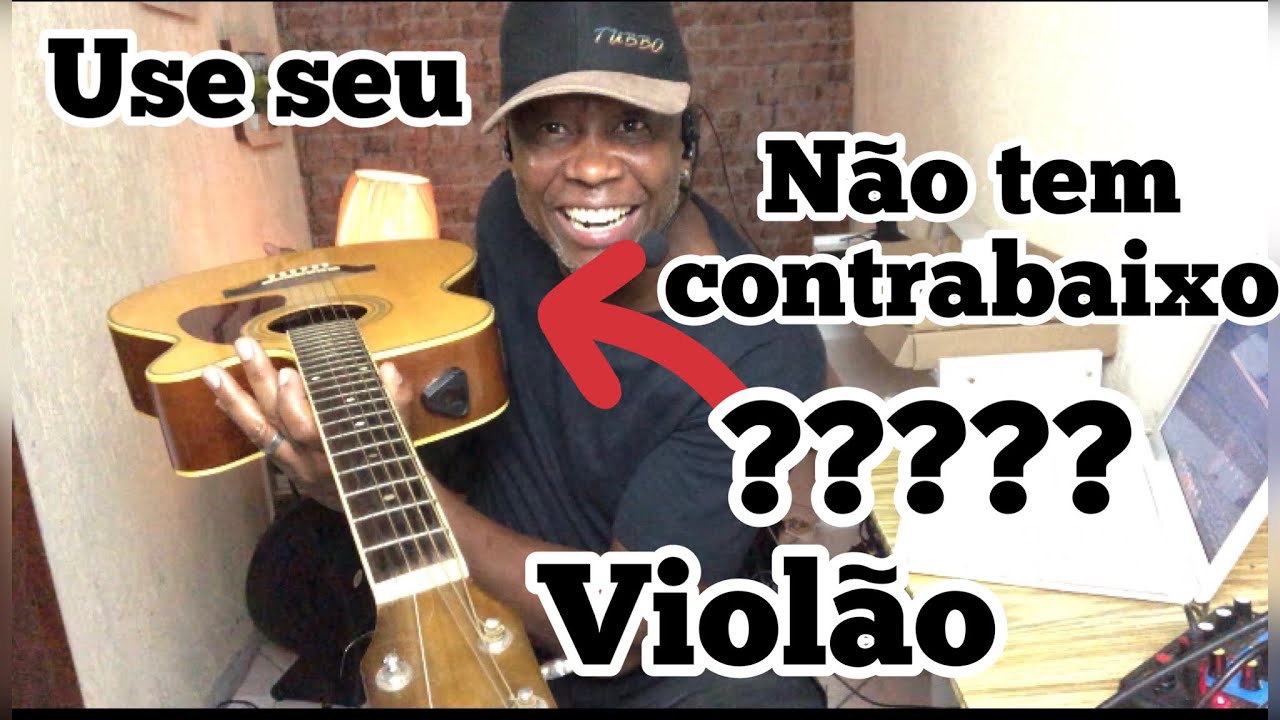APRENDA TOCAR VIOLÃO COMO “CONTRABAIXO” dica muito top ✅