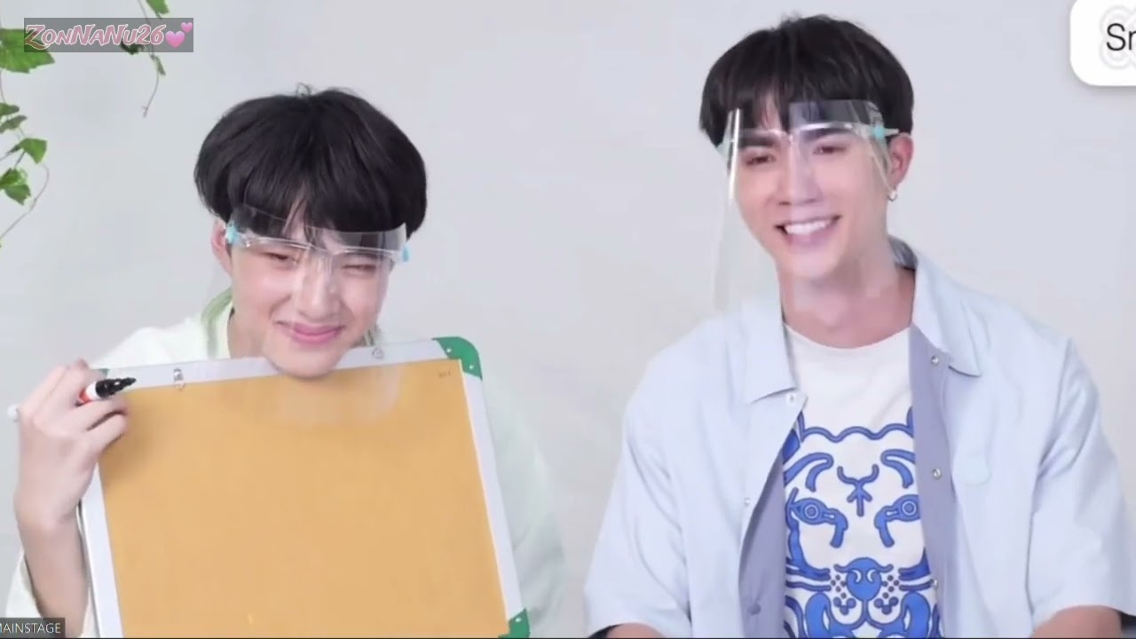 [EngSub - rough](2022.03.11) ZeeNunew confessed😯 - SmithAcne live 🥰 #SmithAcnexZeeNunew