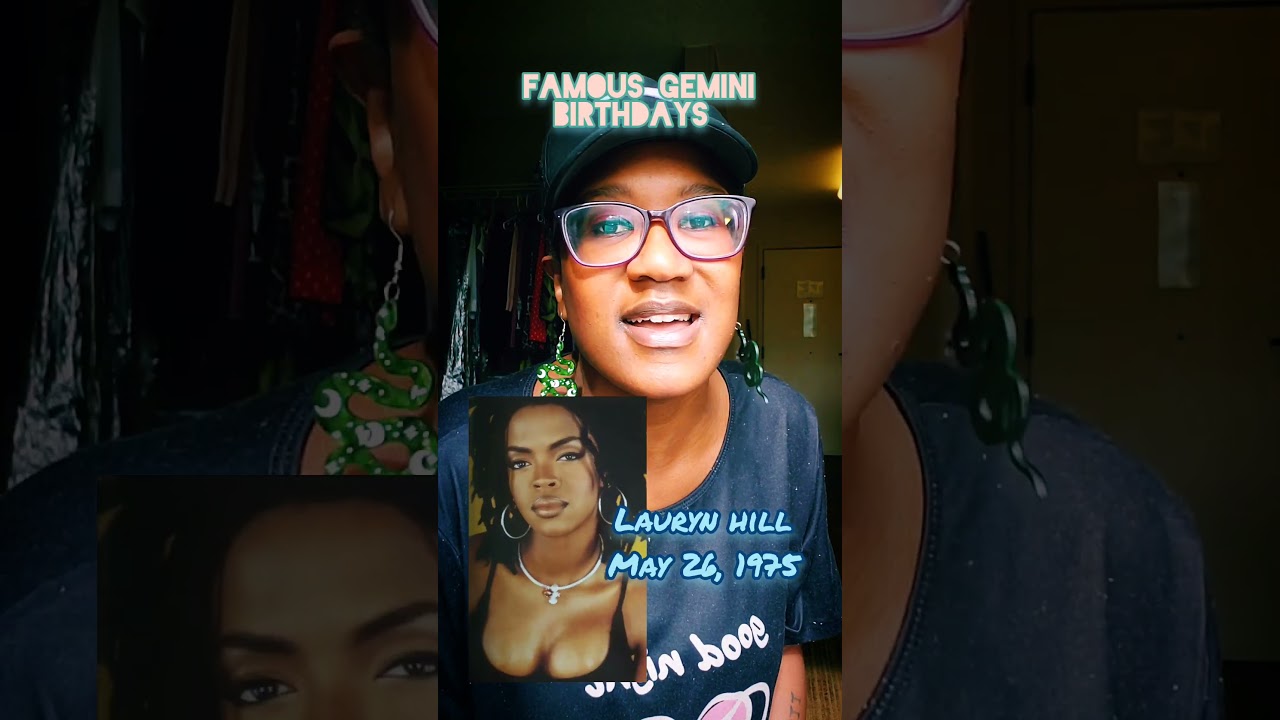 Famous Gemini Birthdays (Happy Gemini Season!!!) 🎉🎁🎂 #gemini #geminiseason #famousgeminis