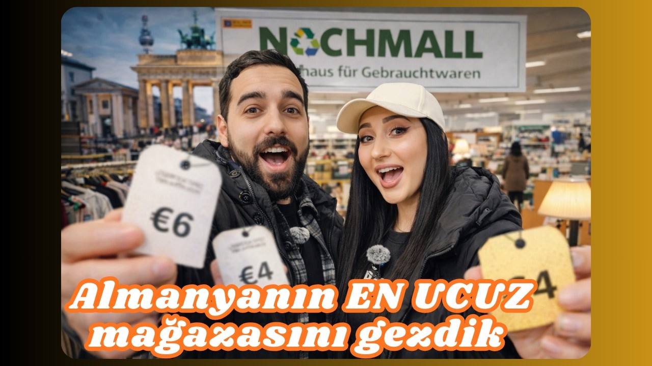 Almanyanın en UCUZ İKİNCİ EL mağazasını gezdik
