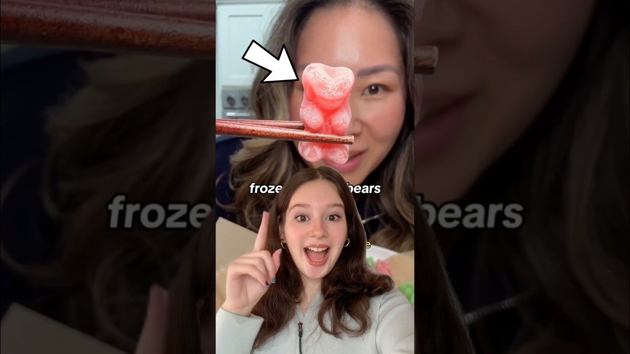 Making VIRAL FROZEN GUMMY BEARS! 😱😳🍋&zwj;🟩