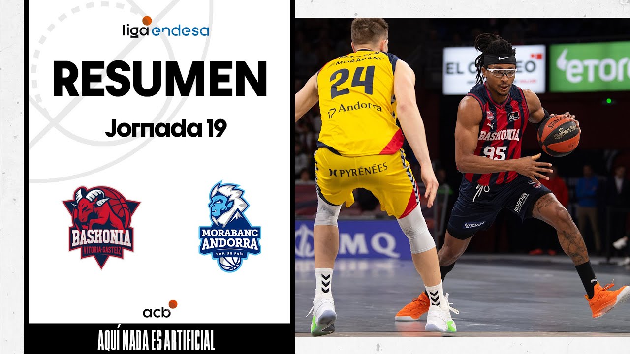 Baskonia - MoraBanc Andorra (108-95) RESUMEN | Liga Endesa 2023-24