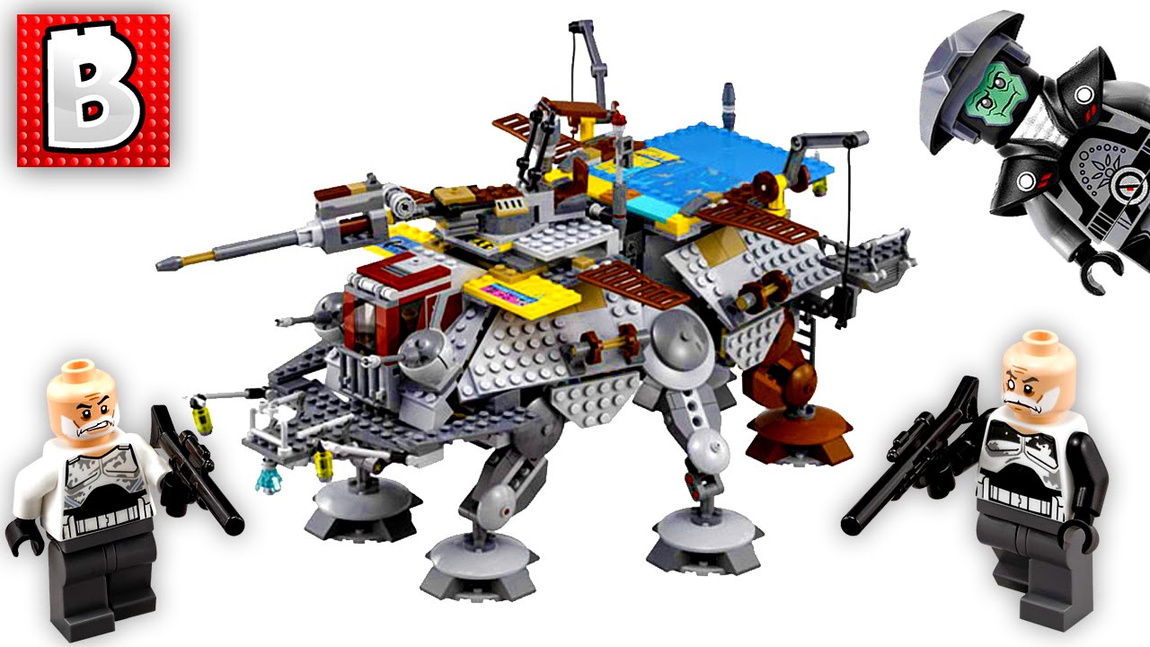 Lego Star Wars Captain Rex's AT-TE Set 75157 | Unbox Build Time Lapse Review
