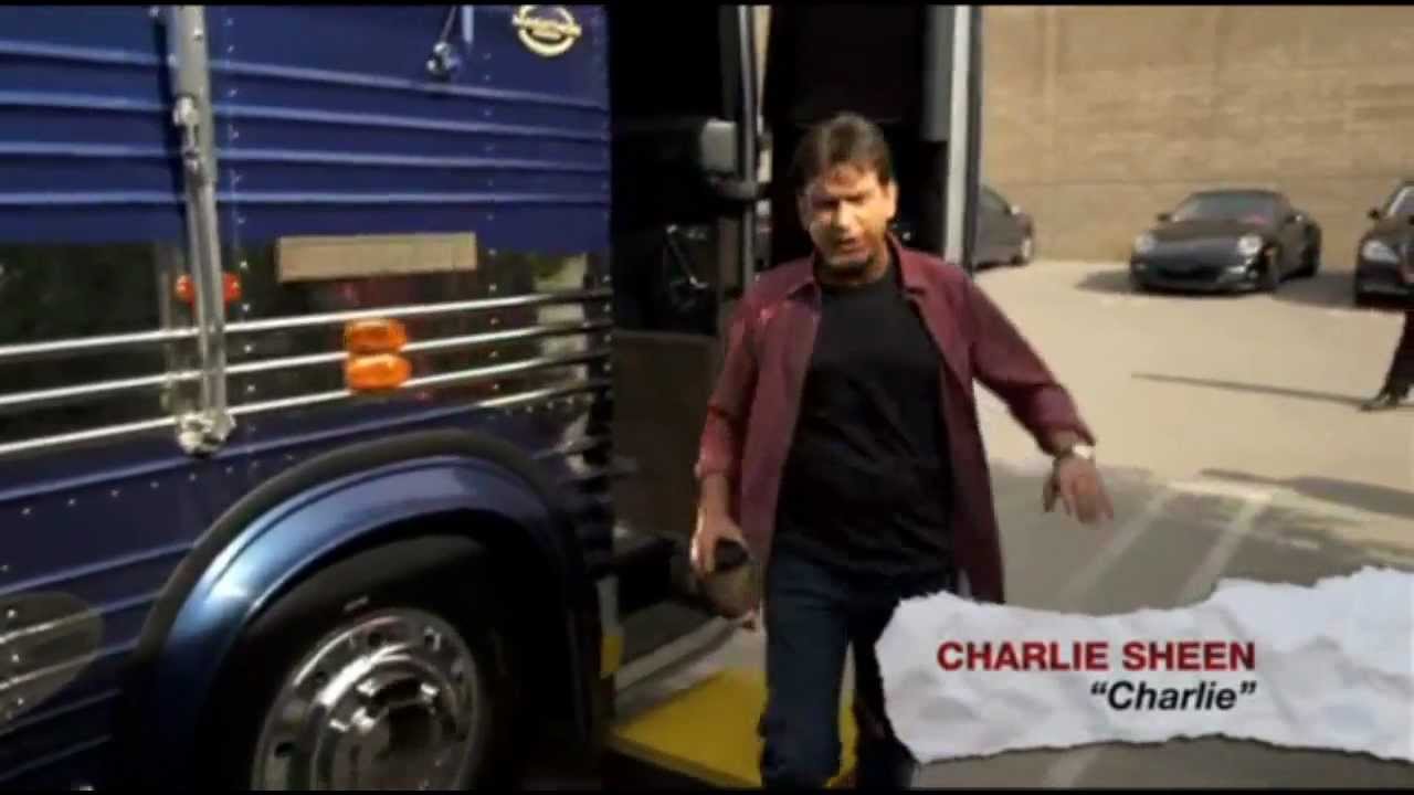 Anger Management Behind scenes with Charlie Sheen
