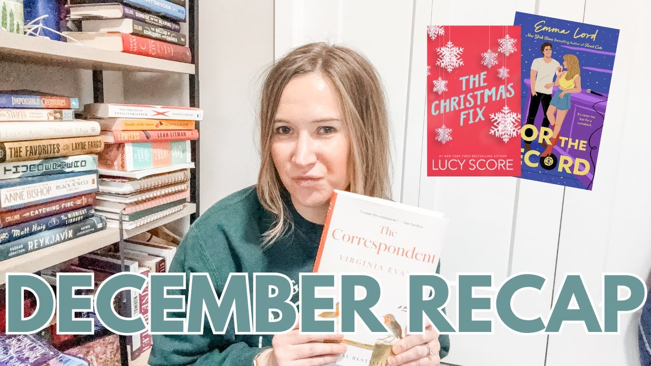 December Reading Recap - 3 of my favorite books of the year!