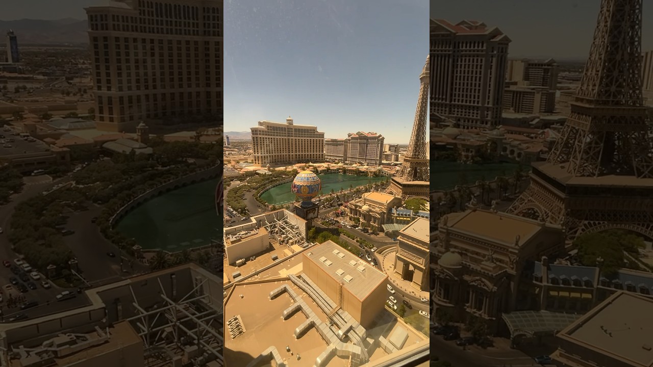 Planet Hollywood - Room Tour - 2787 Ultra Resort Room - 2 Queen Bed Strip View - Las Vegas, Nevada