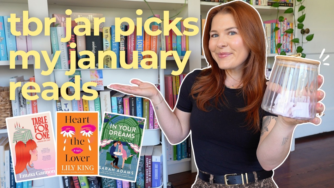 tbr jar picks my janaury reads 📖❄️🫙 (the first 6 books I'm reading in 2026!)