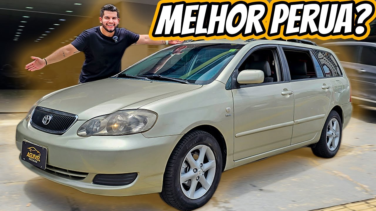 Toyota Corolla Fielder 2005 - A perua mais DESEJADA 😍 no mercado de CARROS USADOS!