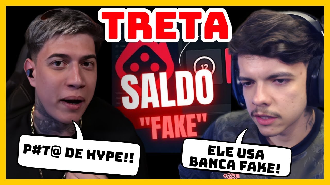 TRETA PESADA😱😱YURI22 vs BKINHO!!! BKINHO ACUSOU O GOTI DE BANCA FAKE QUE RESPONDEU!!