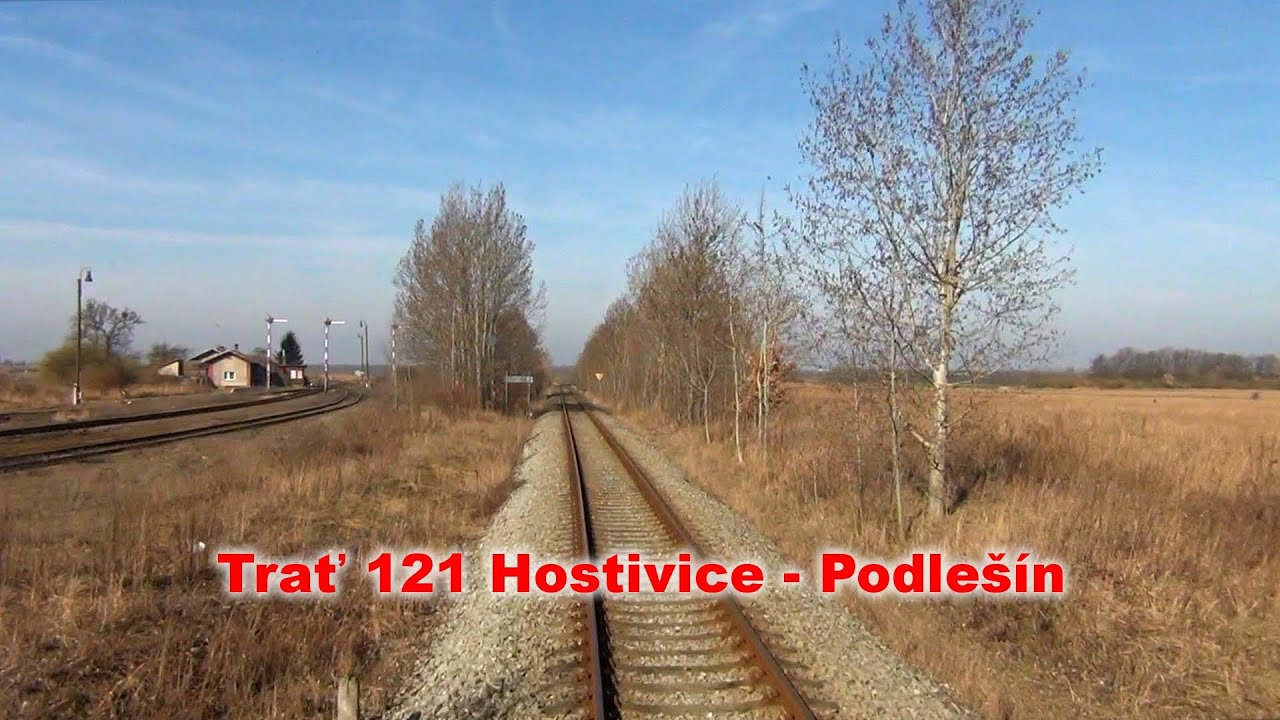 Trať 121 Hostivice - Podlešín